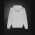 Green House Hoodie Embossed Grey
